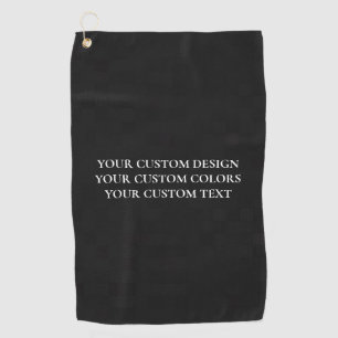 Create Your Own Personalized Golf Towel
