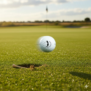Create Your Own Personalized Golfer Logo Name Golf Balls
