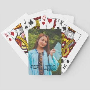 Create Your Own Personalized Graduation Keepsake Poker Cards