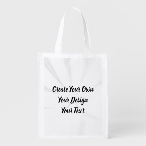 Create Your Own Personalized Grocery Bag