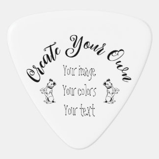 Create Your Own Personalized Guitar Pick