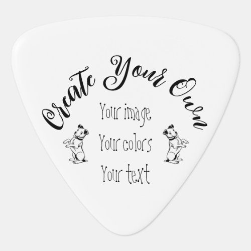 Create Your Own Personalized Guitar Pick