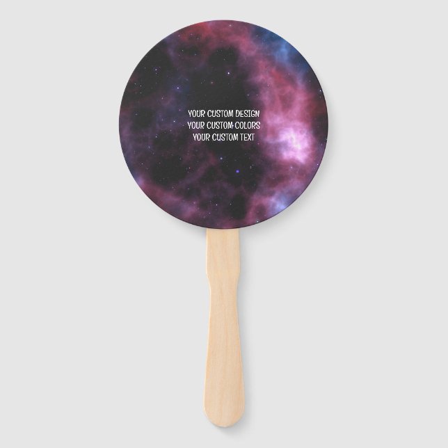 Create Your Own Personalized Hand Fan (Front)