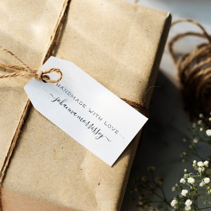 Create Your Own Personalized Handmade With Love Rubber Stamp