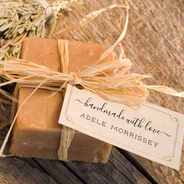 Create Your Own Personalized Handmade With Love Rubber Stamp (Create Your Own Personalized Handmade With Love Rubber Stamp)