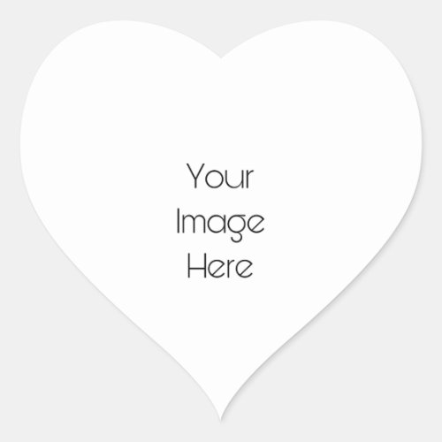 Create Your Own Personalized Heart Sticker