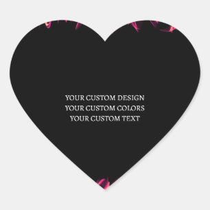 Create Your Own Personalized Heart Sticker