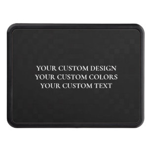 Create Your Own Personalized Hitch Cover