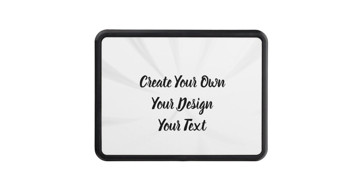 Create Your Own Personalized Hitch Cover Zazzle