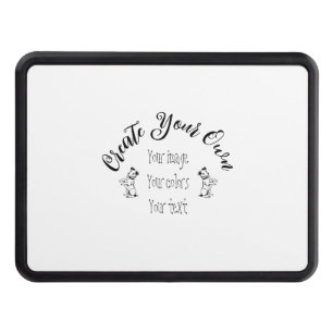 Create Your Own Personalized Hitch Cover