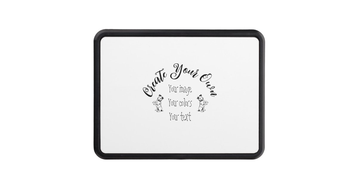 Create Your Own Personalized Hitch Cover Zazzle