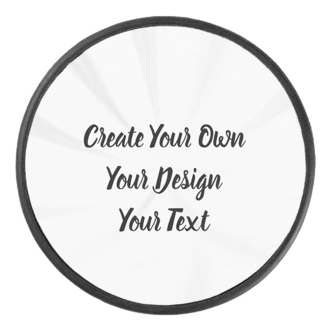 Create Your Own Personalized Hockey Puck (Front)