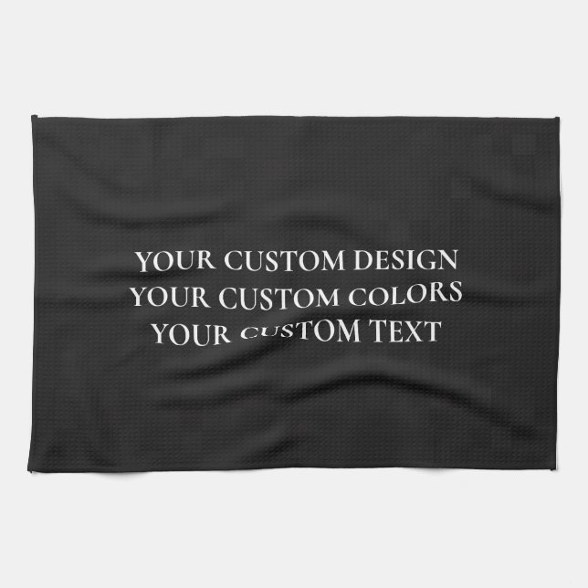 Create Your Own Personalized Kitchen Towel (Horizontal)