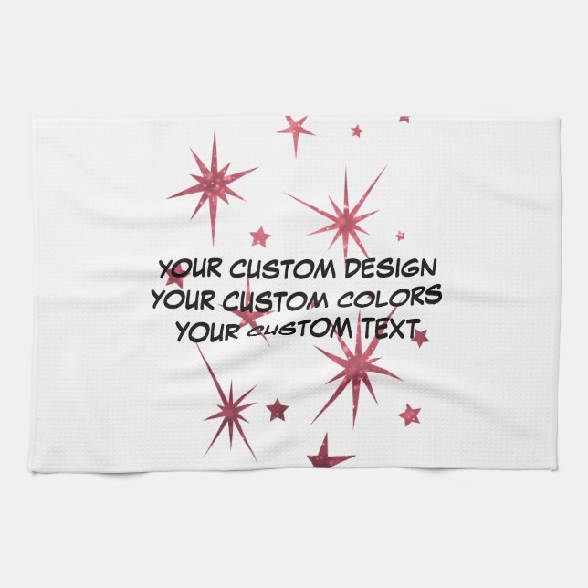 Create Your Own Personalized Kitchen Towel (Horizontal)