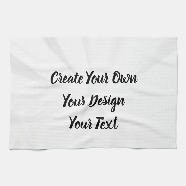 Create Your Own Personalized Kitchen Towel (Horizontal)