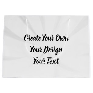 Create Your Own Personalized Large Gift Bag