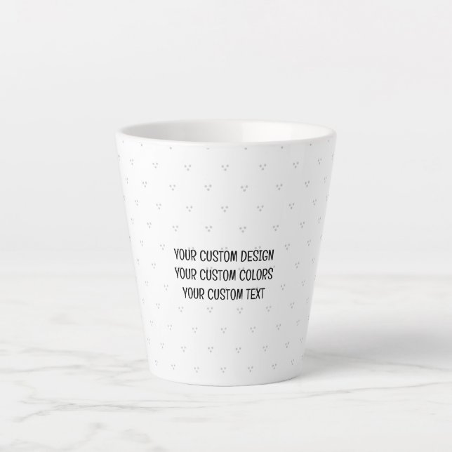 Create Your Own Personalized Latte Mug (Front)