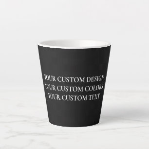 Create Your Own Personalized Latte Mug