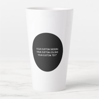 Create Your Own Personalized Latte Mug