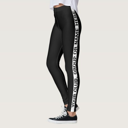 Create Your Own Personalized Leggings