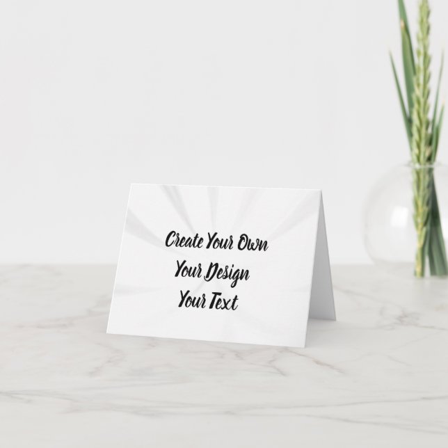 Create Your Own Personalized Letterpress Thank You Card (Front)