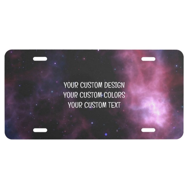 Create Your Own Personalized License Plate (Front)