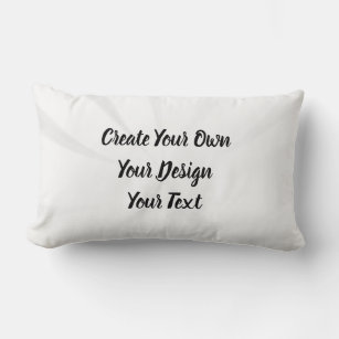 Create Your Own Personalized Lumbar Pillow