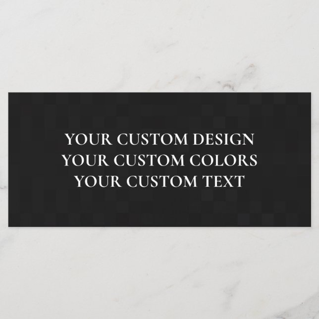 Create Your Own Personalized Menu (Front)