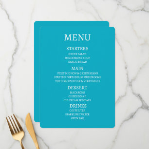 Create Your Own Personalized Menu