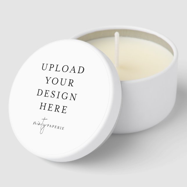 Create Your Own, Personalized  Mini Candle Favors (Corner)