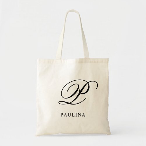 Create Your Own Personalized Monogram Tote Bag