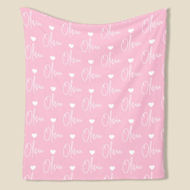 Create Your Own Personalized Name Blanket (Creator Uploaded)