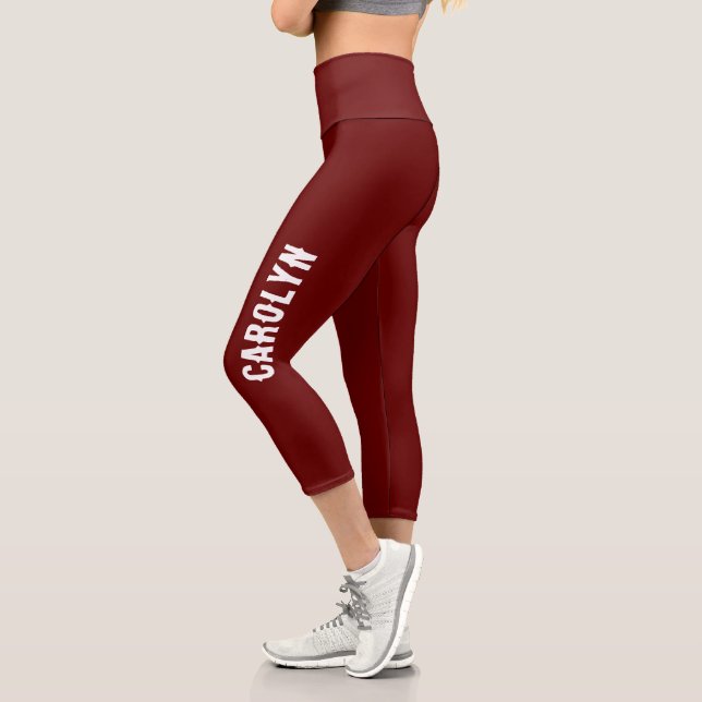 Create your own Personalized name Leggings (Left)