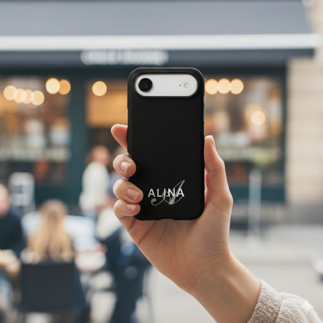 Create Your Own Personalized Name Monogram Case-Mate iPhone Case (Creator Uploaded)