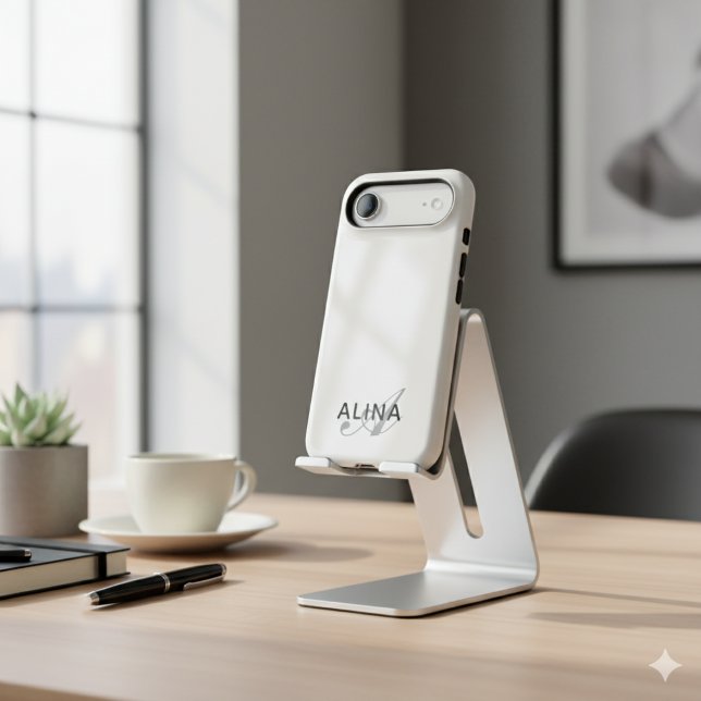 Create Your Own Personalized Name Monogram Tough iPhone Case (Creator Uploaded)