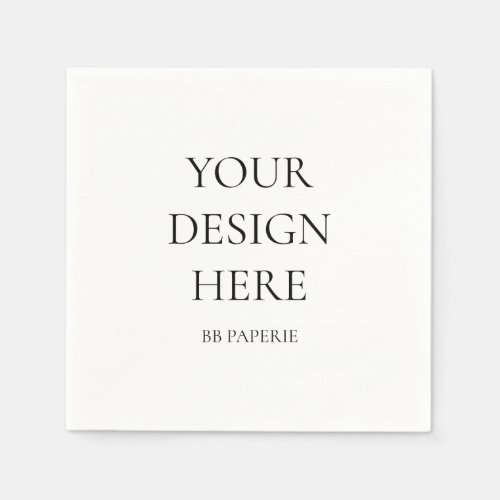Create Your Own Personalized Napkins