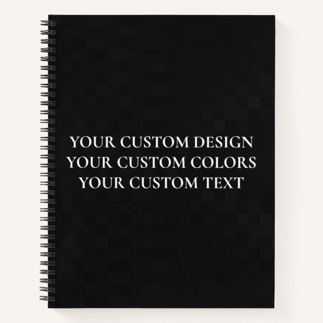 Create Your Own Personalized Notebook (Front)