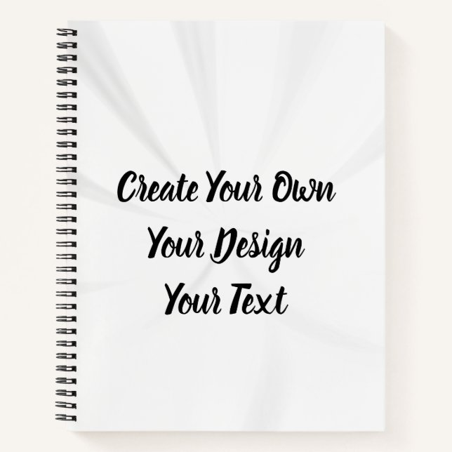 Create Your Own Personalized Notebook (Front)