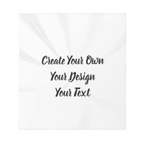 Create Your Own Personalized Notepad