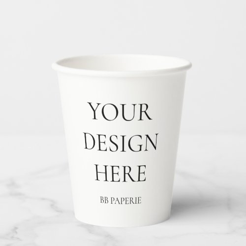 Create Your Own Personalized Paper Cups