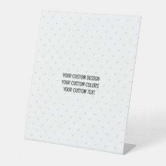 Create Your Own Personalized Pedestal Sign