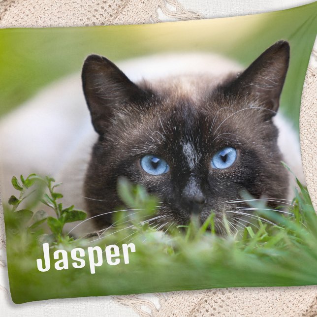 Create Your Own Personalized Pet Dog Family Photo Fleece Blanket (Creator Uploaded)