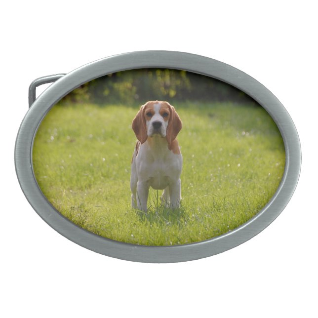 Create Your Own Personalized Pet Photo Belt Buckle (Front)