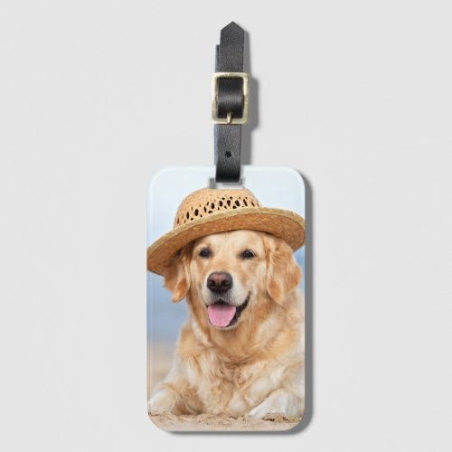 Create Your Own Personalized Pet Photo Dog  Luggage Tag