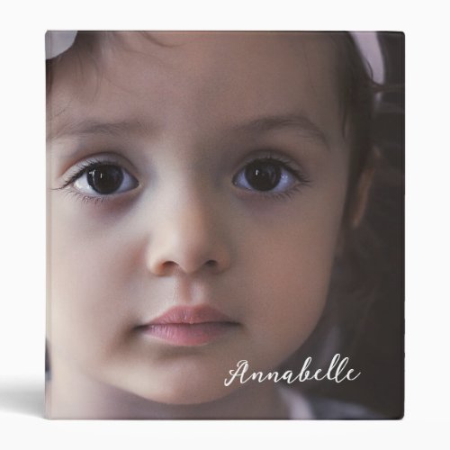 Create Your Own Personalized Photo 3 Ring Binder