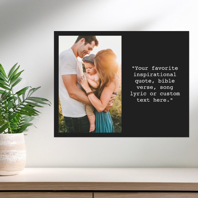 Create Your Own Personalized Photo and Quote Poster (Creator Uploaded)