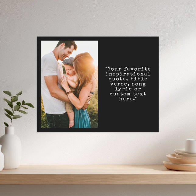 Create Your Own Personalized Photo and Quote Poster (Creator Uploaded)