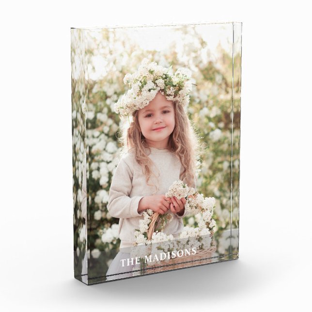 Create Your Own Personalized Photo Block (Left)