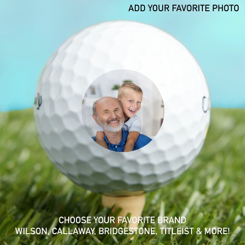 Create Your Own Personalized Photo Callaway Golf Balls