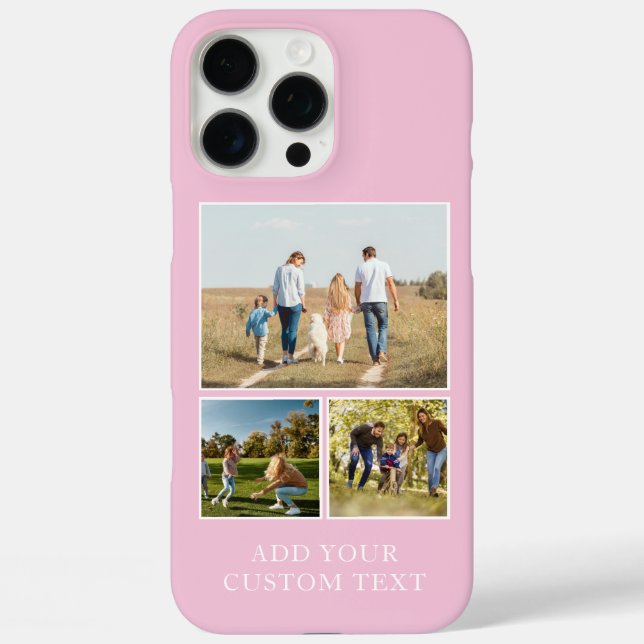 Create Your Own Personalized Photo Collage Case-Mate iPhone Case (Back)